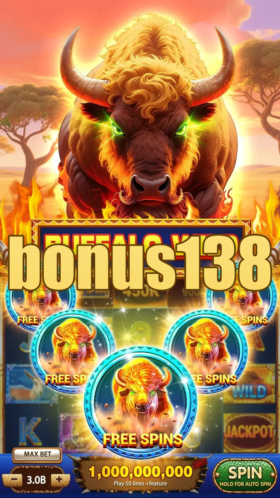 bonus138 Tangkapan Layar - APK Resmi